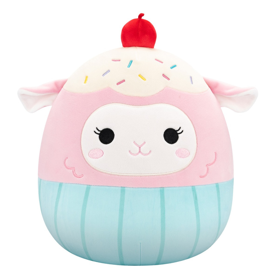 Дитяча м'яка іграшка Ягня Лала в костюмі Squishmallows SQER01265, 30 см