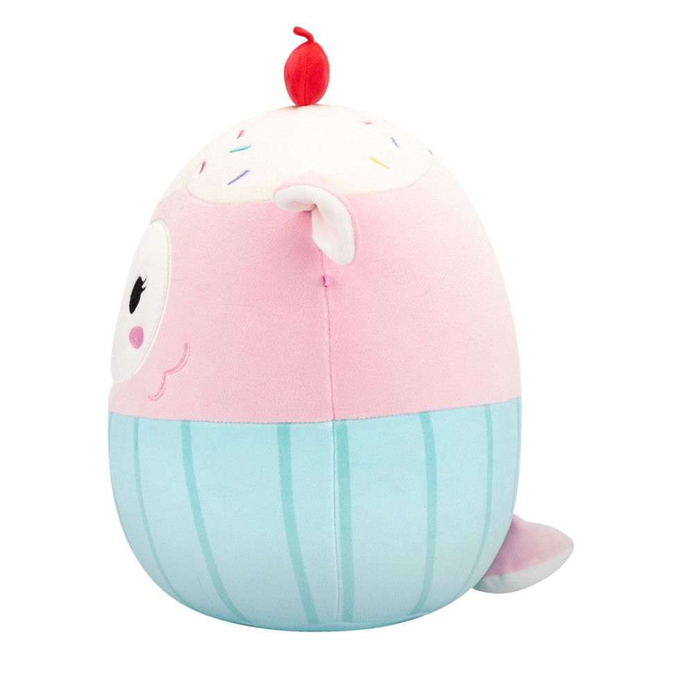 Дитяча м'яка іграшка Ягня Лала в костюмі Squishmallows SQER01265, 30 см