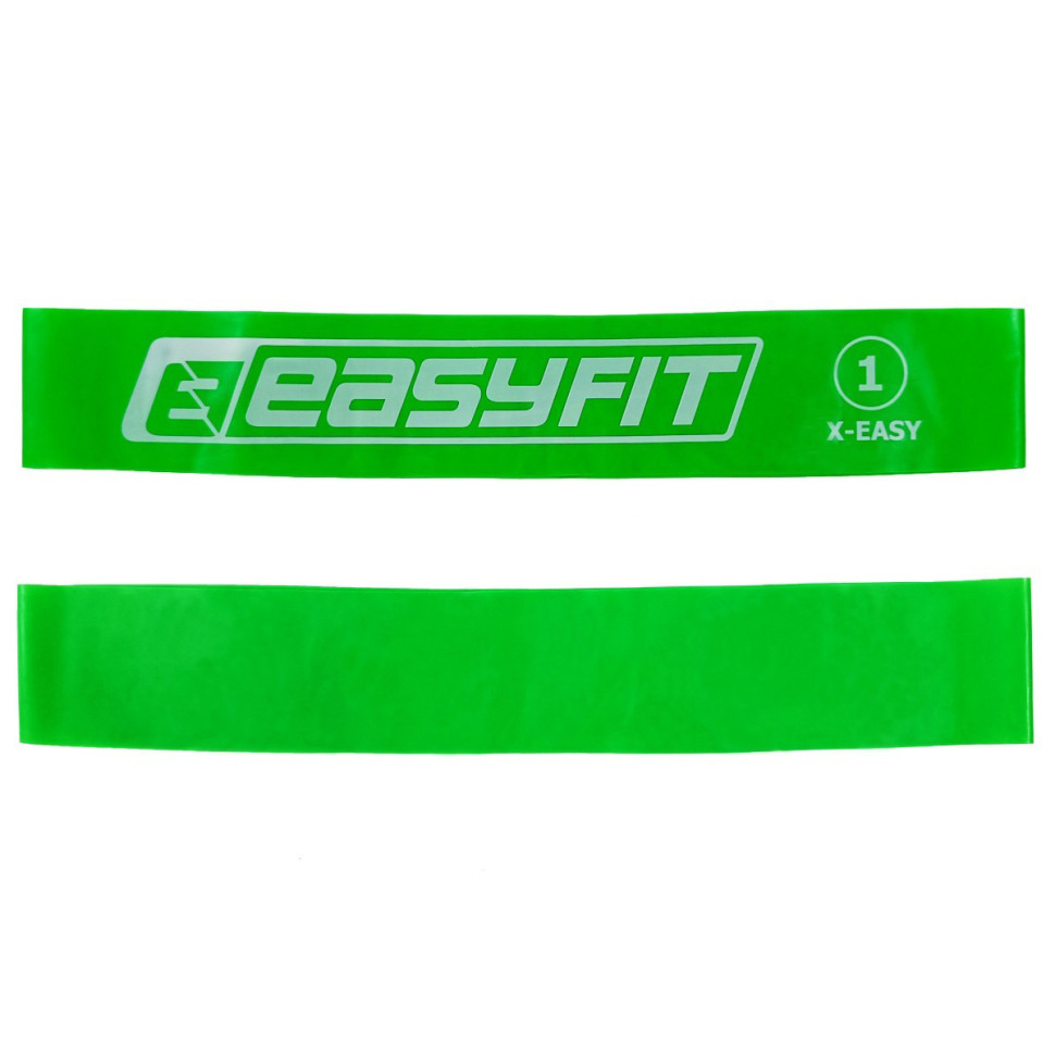 Гумка для фітнесу та спорту №1 EasyFit EF-1813-1 зелена
