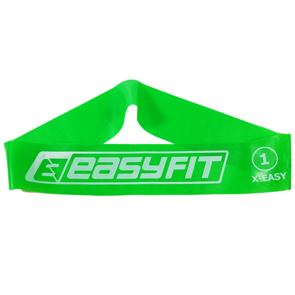 Гумка для фітнесу та спорту №1 EasyFit EF-1813-1 зелена