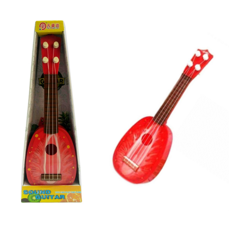 Гитара игрушечная Fan Wingda Toys 819-20 35 см, пластик