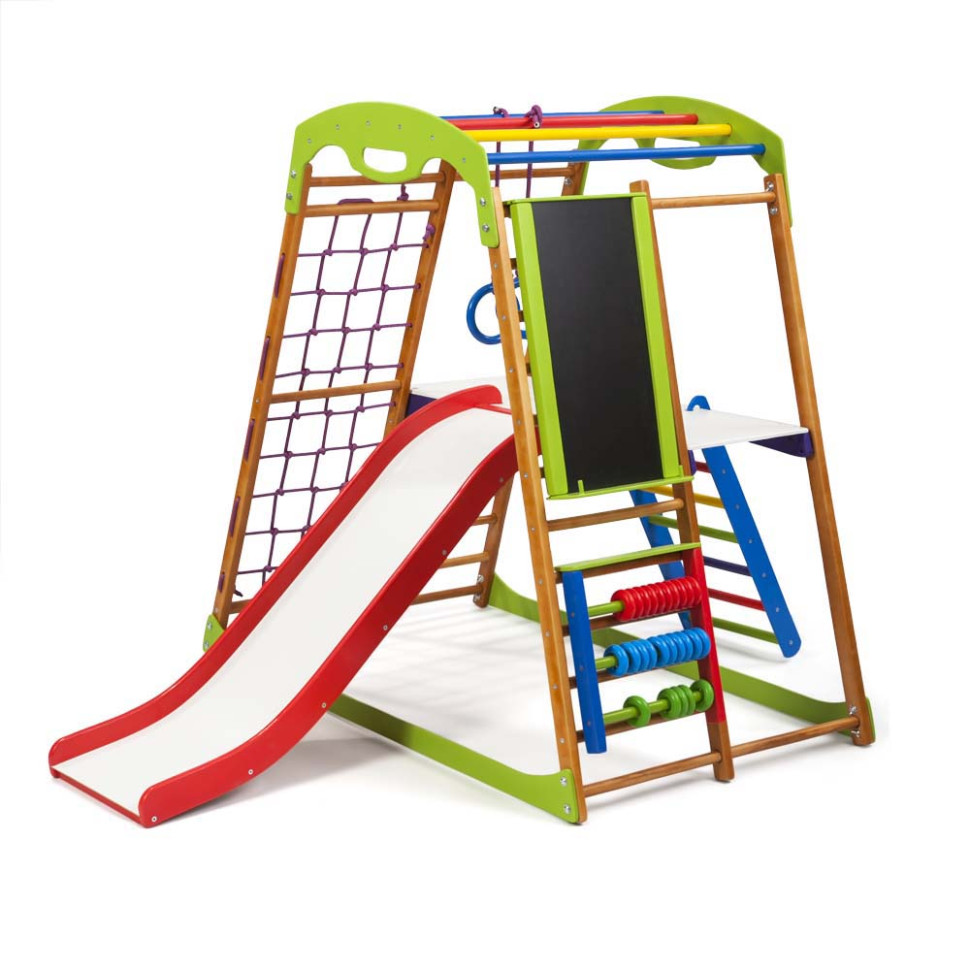 Дитячий спортивний комплекс SportBaby BabyWood Plus 3 для дому