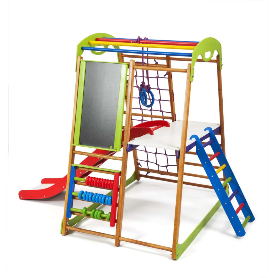 Дитячий спортивний комплекс SportBaby BabyWood Plus 3 для дому