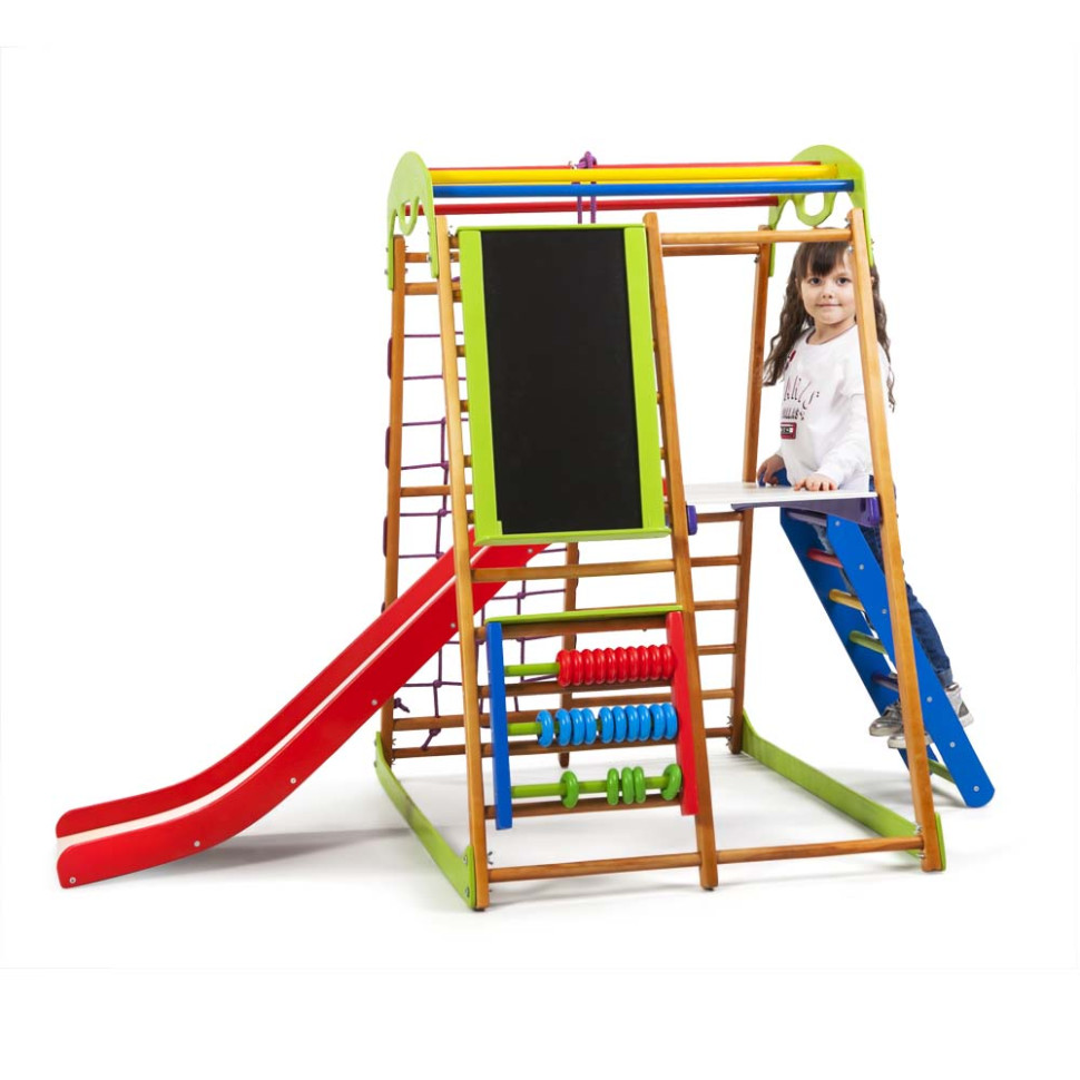 Дитячий спортивний комплекс SportBaby BabyWood Plus 3 для дому