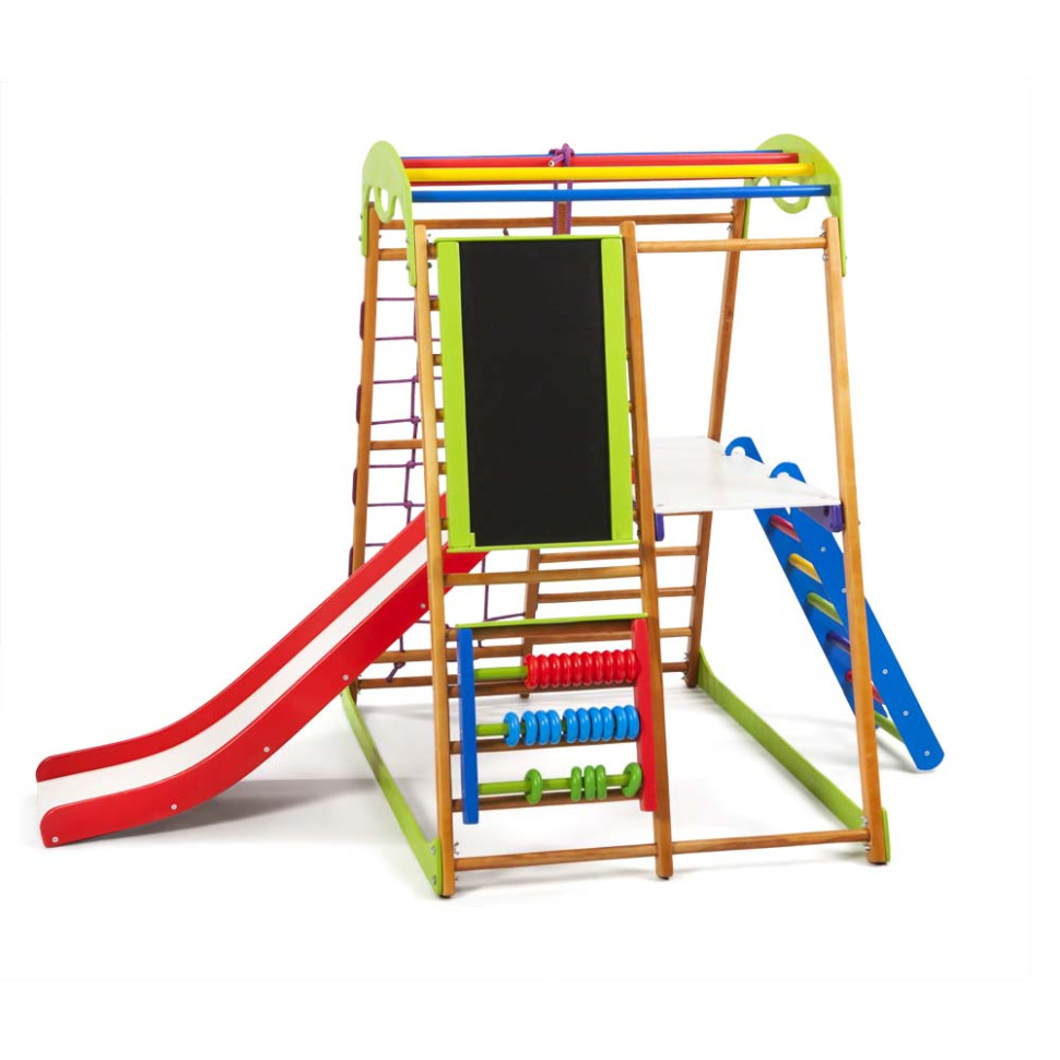 Дитячий спортивний комплекс SportBaby BabyWood Plus 3 для дому