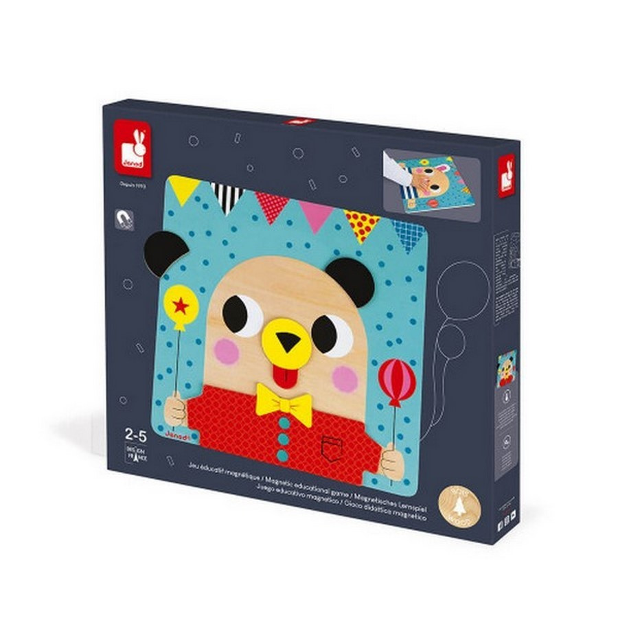 Игра магнитная Janod Животные 30 эл. J08035