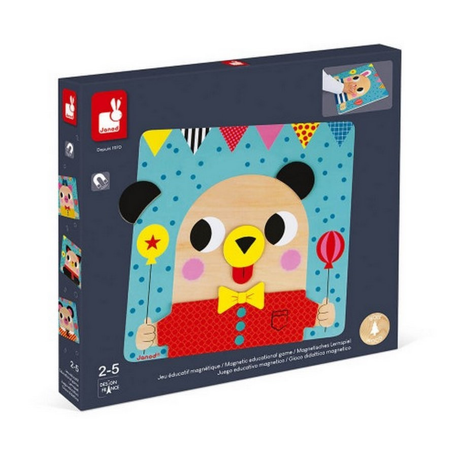 Игра магнитная Janod Животные 30 эл. J08035