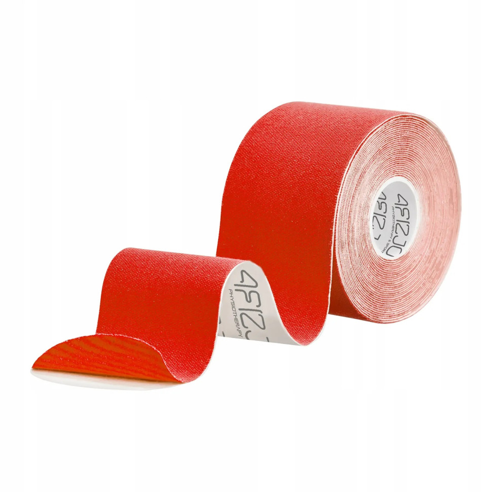 Лента кинезиологическая (кинезио тейп) 4FIZJO 4FJ0541 Red 5 см 5 м