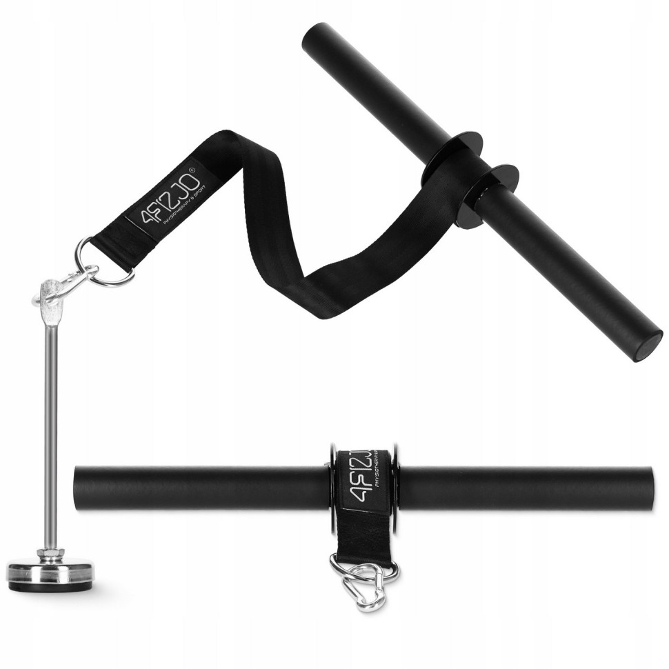 Тренажер для запястий и предплечий Wrist Roller 4FIZJO P-5905973400350 Black 