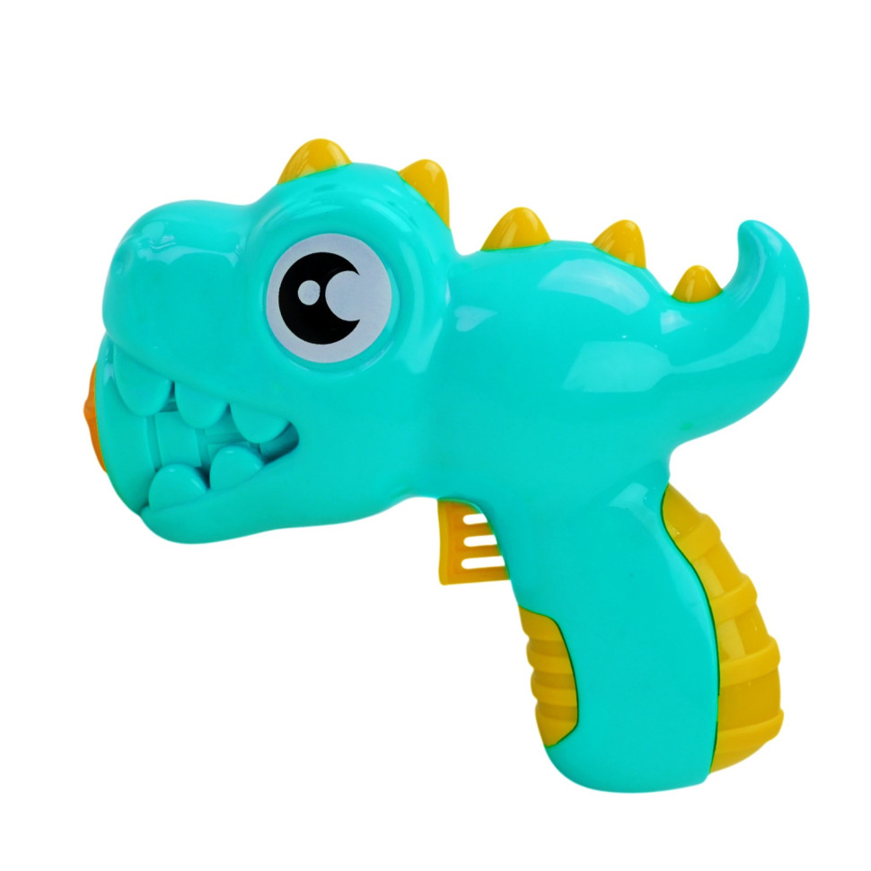 Дитячий пістолет запускалка Динозаврик Bambi HM-03(Blue) 4 диска