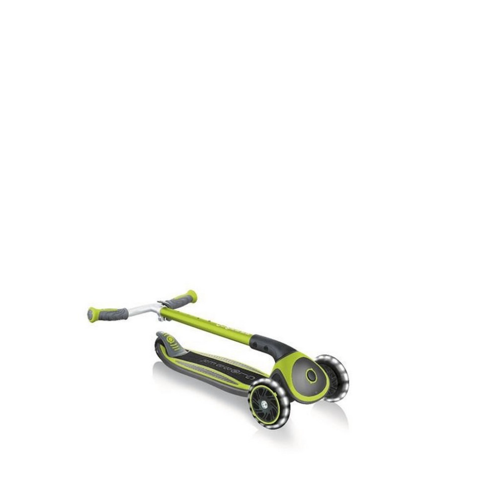 Самокат детский MASTER LIGHTS GLOBBER 662-116-2 зеленый, колеса с подсветкой