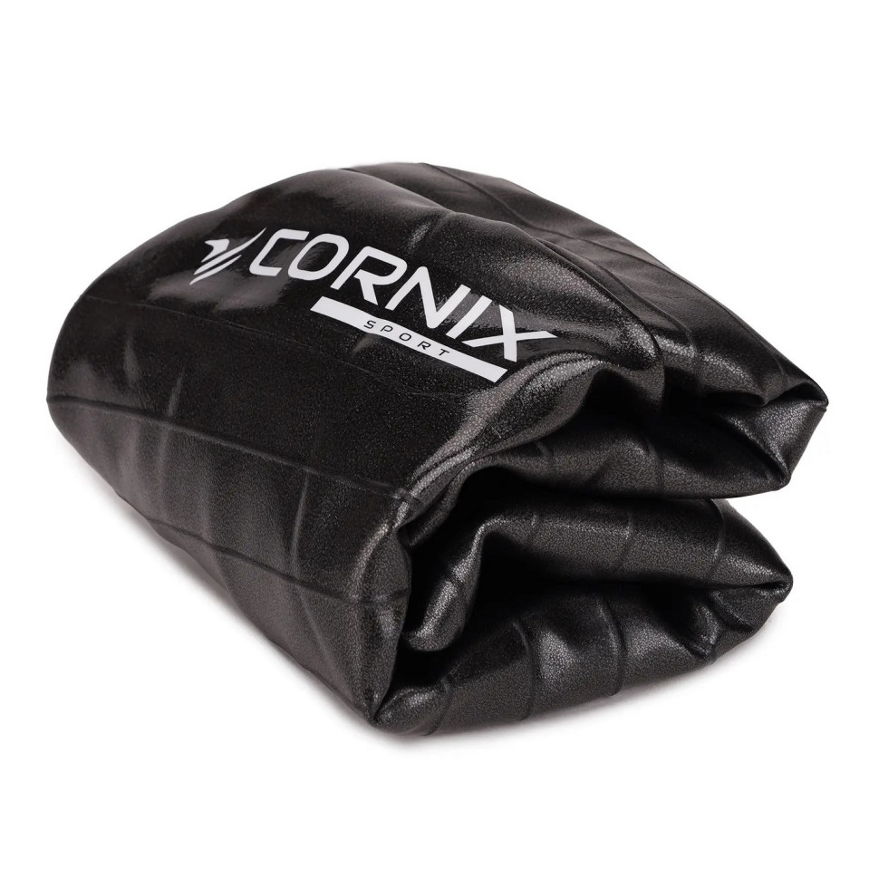 М'яч для фітнесу (фітбол) Cornix XR-0260 Black 85 см, Anti-Burst 