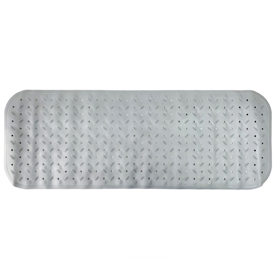 Килимок у ванну на присосках Mega Zayka MGZ-0901(Grey) 35х95 см