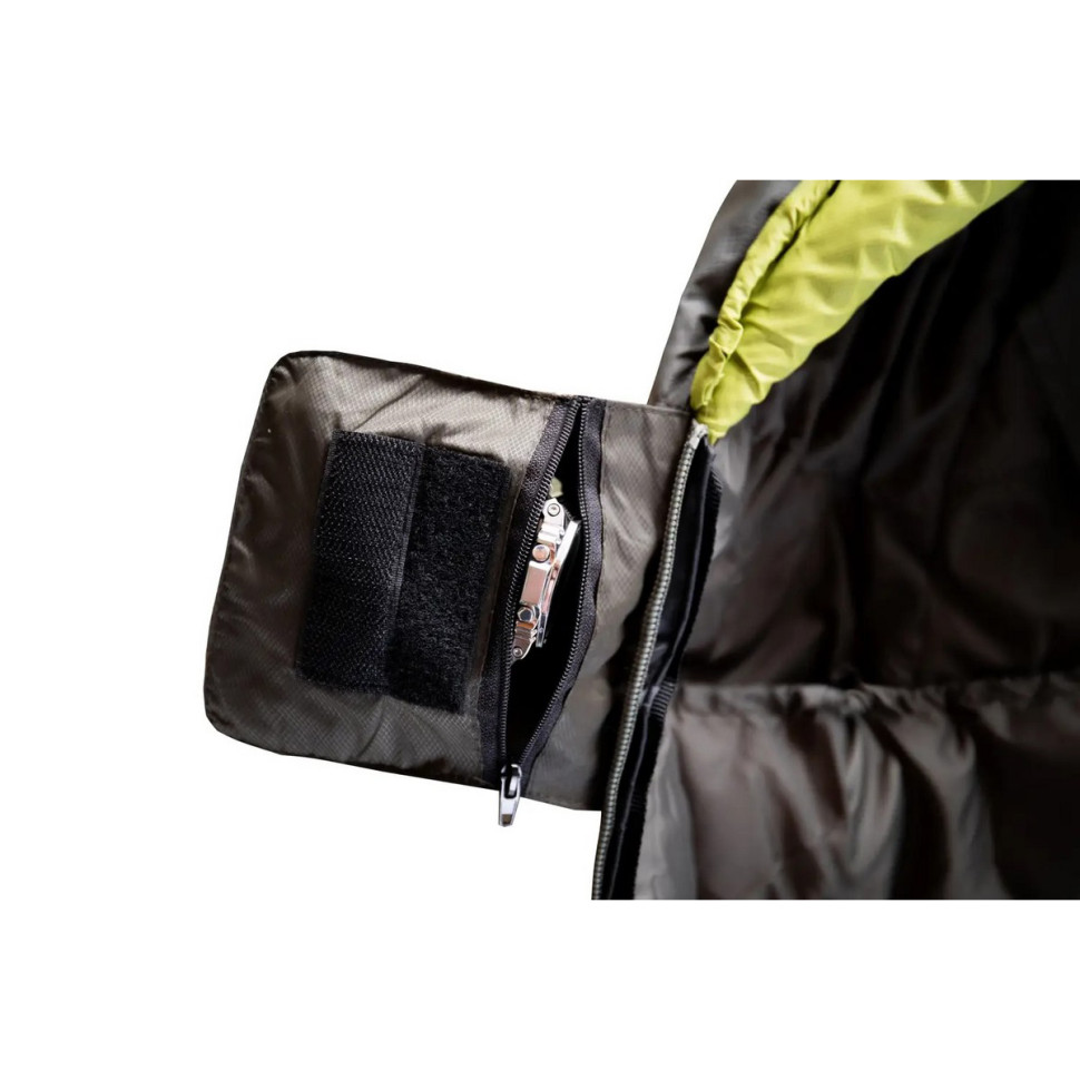Спальний мішок Arctic Regular Tramp UTRS-093R-L, кокон лівий, green/grey