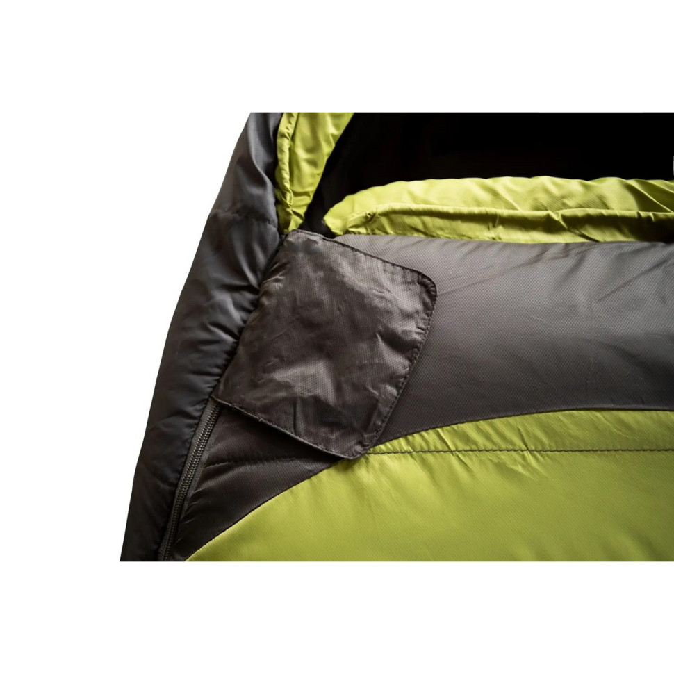 Спальний мішок Arctic Regular Tramp UTRS-093R-L, кокон лівий, green/grey