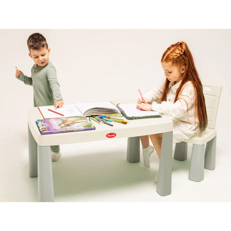 Дитячий стіл з накладкою для гри у аерохокей Doloni 04580/11 білий