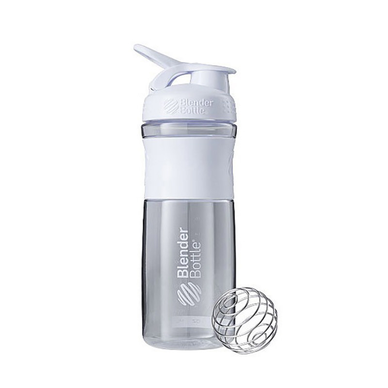 Шейкер спортивный (бутылка) SportMixer Flip BlenderBottle SM 28oz White, 820 мл