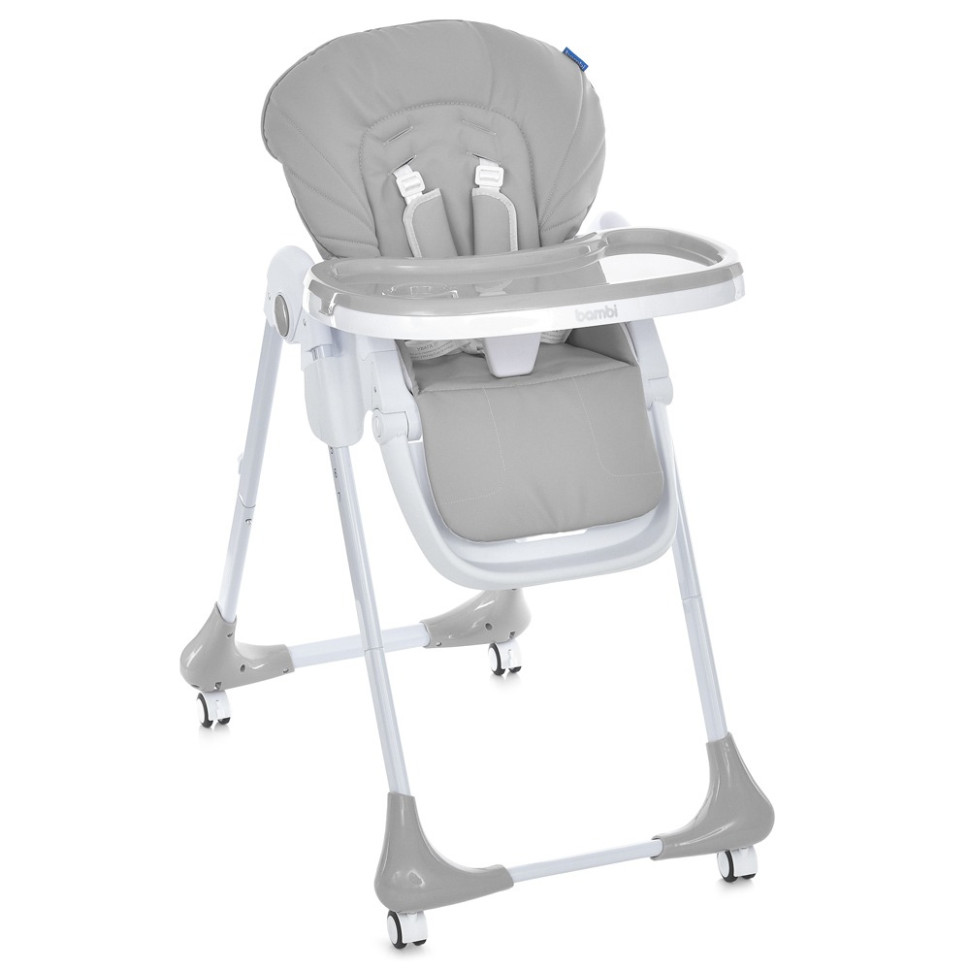 Дитячий стільчик для годування Bambi M 3233L Light Gray