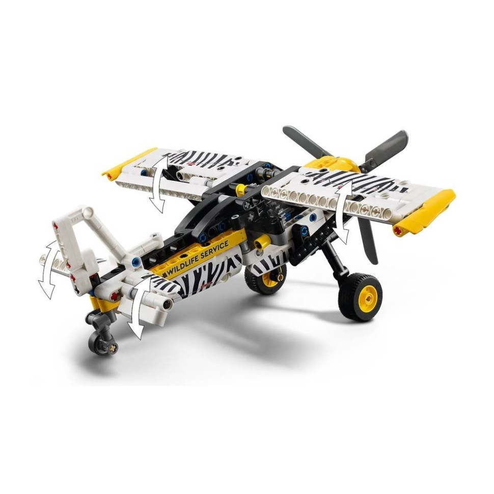 Конструктор дитячий Буш-літак LEGO 42198, 333 деталі