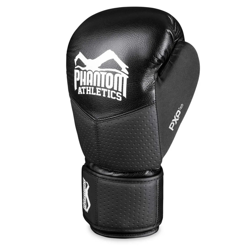 Боксерские перчатки RIOT Pro Phantom PHBG2540-10 Black 10 унций (бинты в подарок)