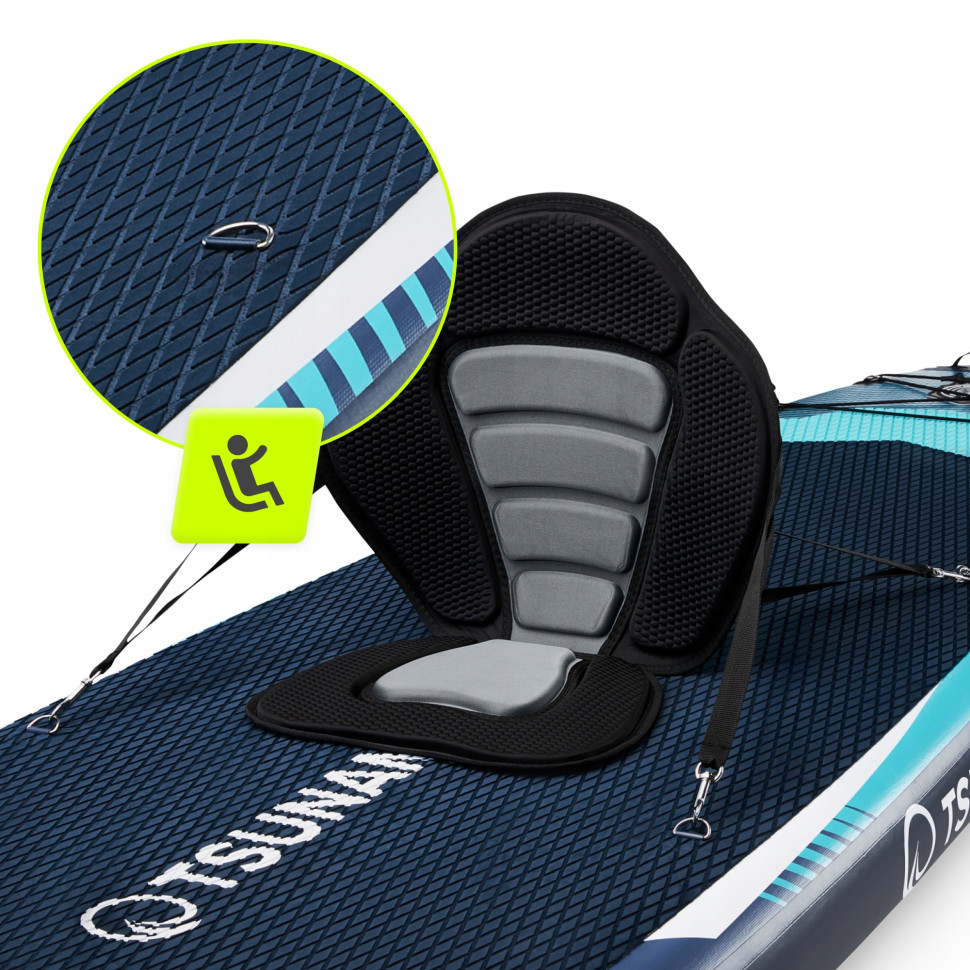 Надувная SUP доска PRO TSUNAMI P-5905973405607 с веслом 350 см