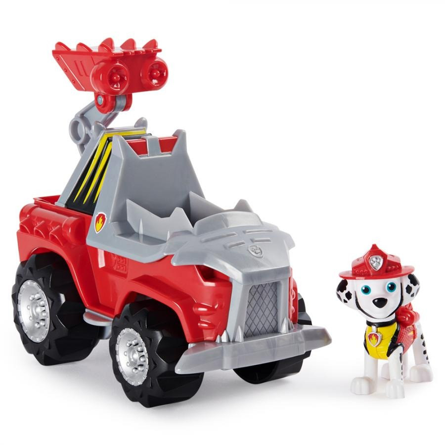 Спасательный автомобиль Paw Patrol SM16776/5478 с водителем Маршалом (серия Дино-Миссия)