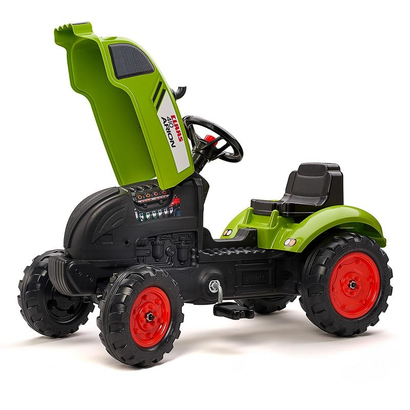 Дитячий трактор на педалях Falk 2041C CLAAS ARION з причепом