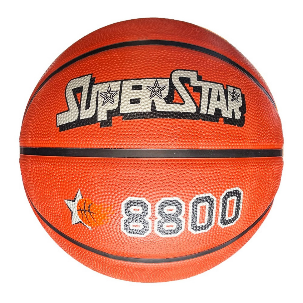 М'яч баскетбольний Fox Superstar Newt NE-BAS-1034 коричневий, № 7