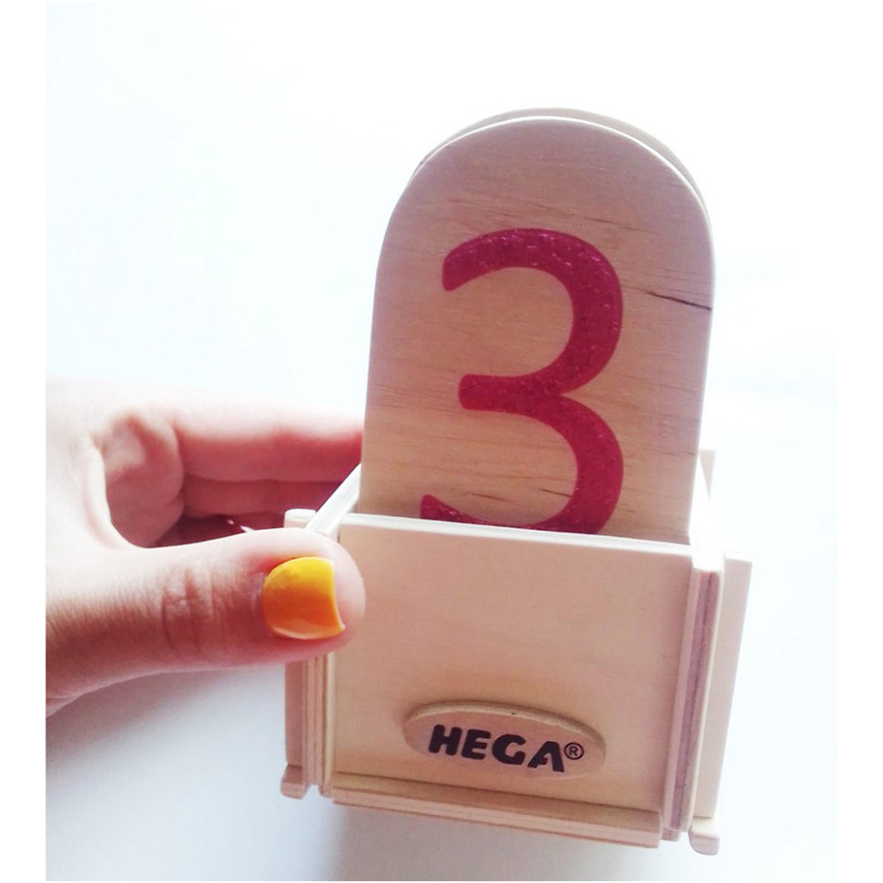 Сенсорний набір Цифри і Точки за методикою Монтессорі №2 HEGA 226HG