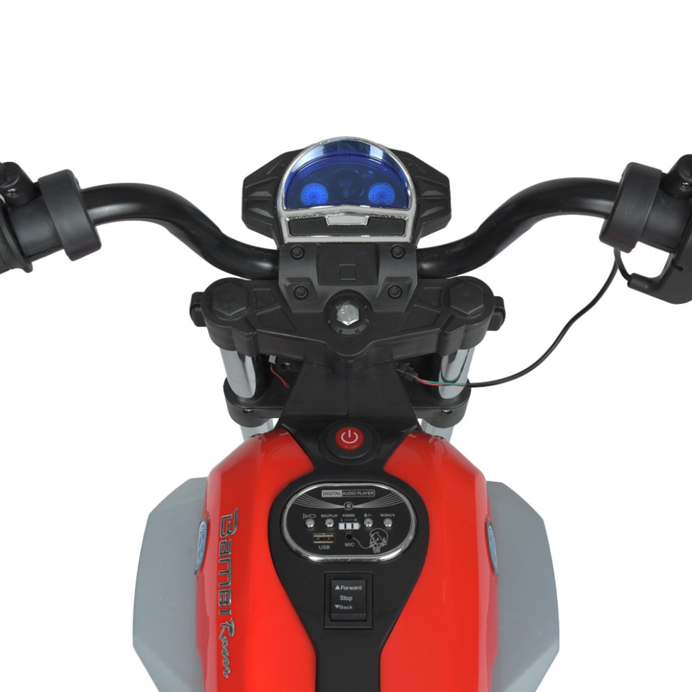 Детский электромобиль Мотоцикл Bambi Racer M 3687AL-3 до 60 кг