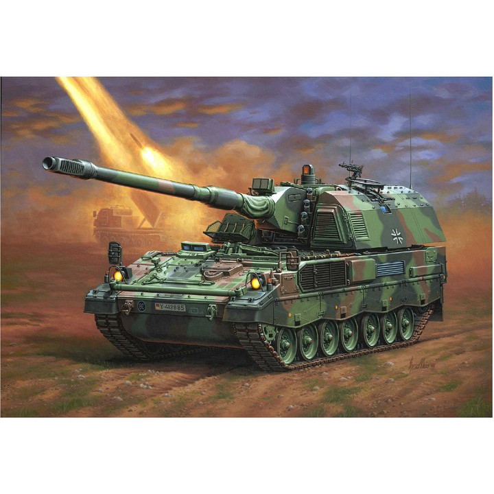 Збірна модель САУ PzH 2000 Revell RVL-03279 рівень 4, 1:35