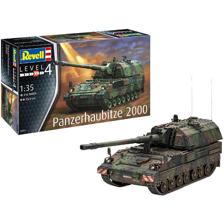 Збірна модель САУ PzH 2000 Revell RVL-03279 рівень 4, 1:35