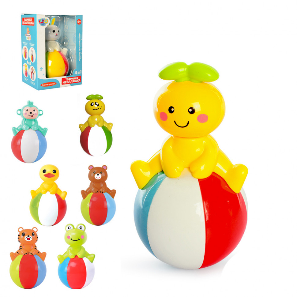 Игрушка неваляшка 6521-8 со звуком