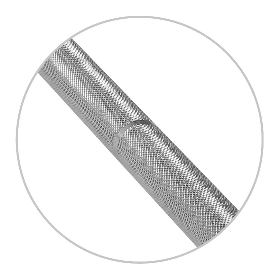 Гриф для штанги олімпійський Newt TI-8072, 2,2 м, d-50 мм, 15 кг