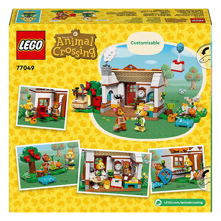 Конструктор Lego Animal Crossing Візит у гості до Isabelle 77049, 389 деталей