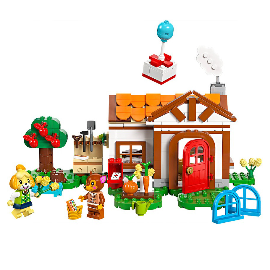 Конструктор Lego Animal Crossing Візит у гості до Isabelle 77049, 389 деталей
