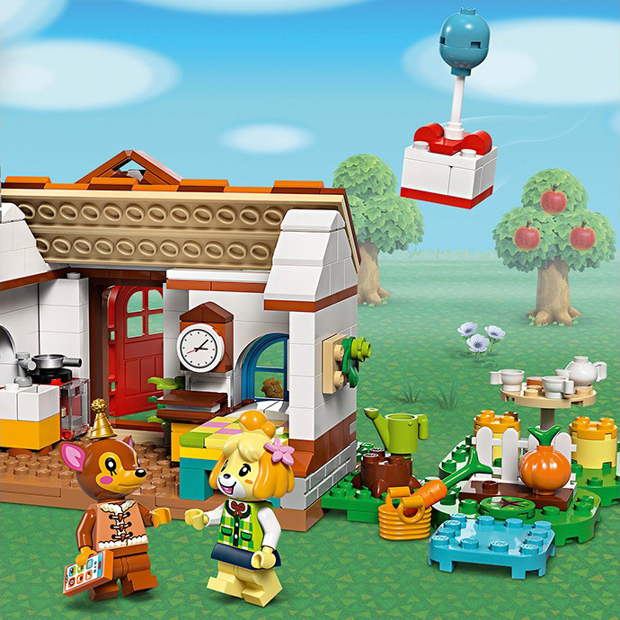 Конструктор Lego Animal Crossing Візит у гості до Isabelle 77049, 389 деталей