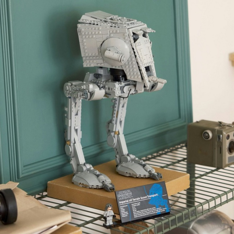 Конструктор Star Wars Крокоход AT-ST LEGO 75417- 1513 деталей