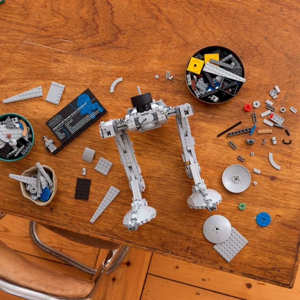 Конструктор Star Wars Крокоход AT-ST LEGO 75417- 1513 деталей