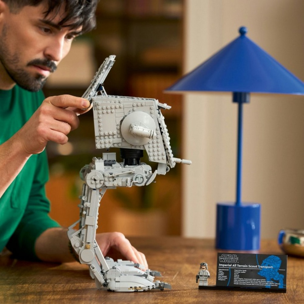 Конструктор Star Wars Крокоход AT-ST LEGO 75417- 1513 деталей