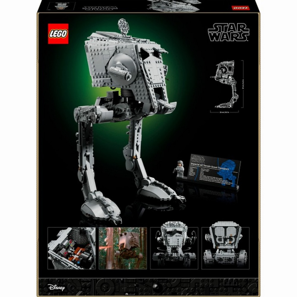 Конструктор Star Wars Крокоход AT-ST LEGO 75417- 1513 деталей