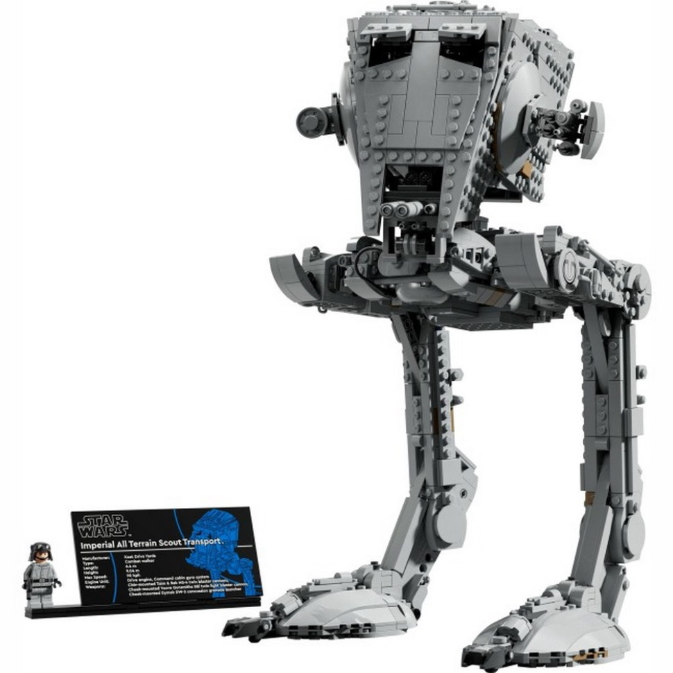 Конструктор Star Wars Крокоход AT-ST LEGO 75417- 1513 деталей
