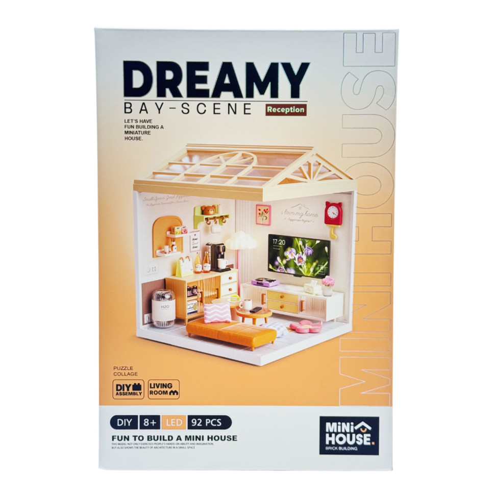 Конструктор-румбокс Вітальня Mini House 8006-MH серії 