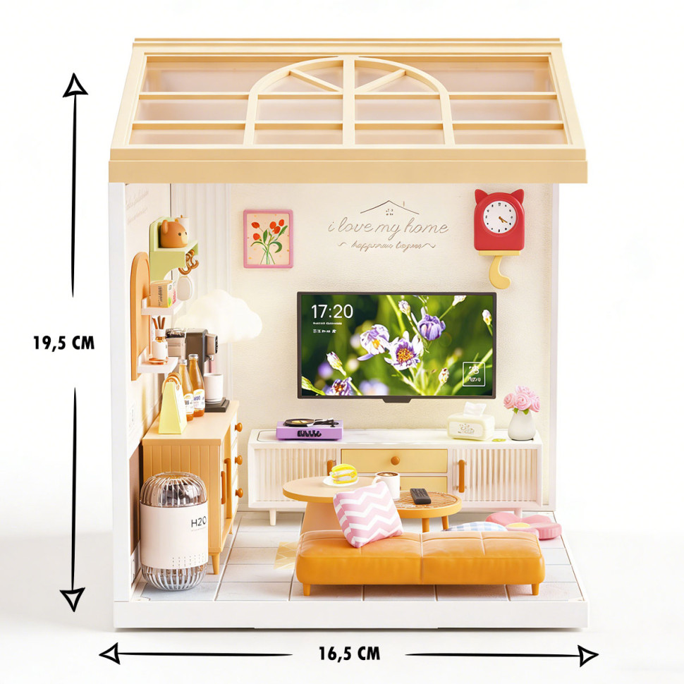 Конструктор-румбокс Вітальня Mini House 8006-MH серії 