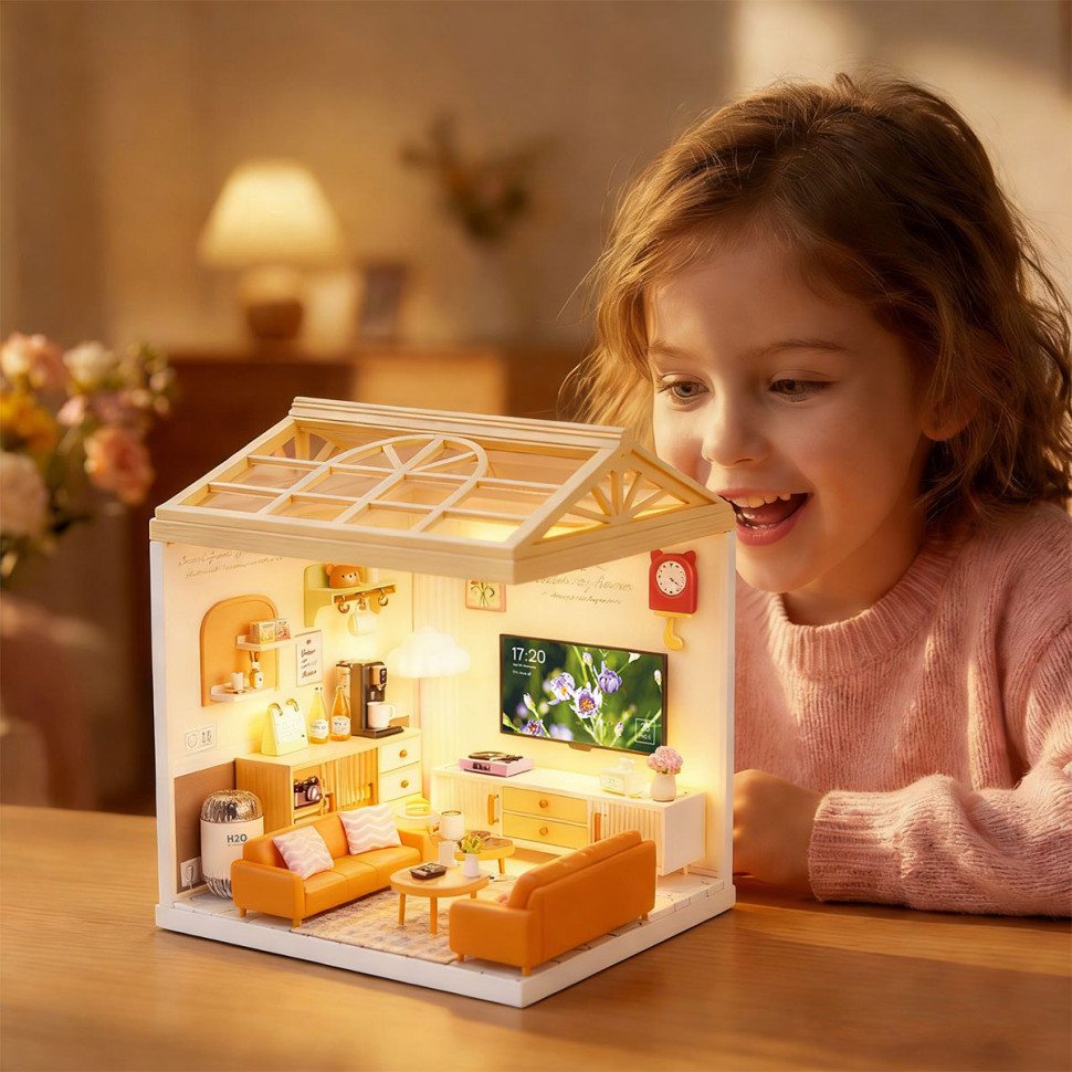 Конструктор-румбокс Вітальня Mini House 8006-MH серії 