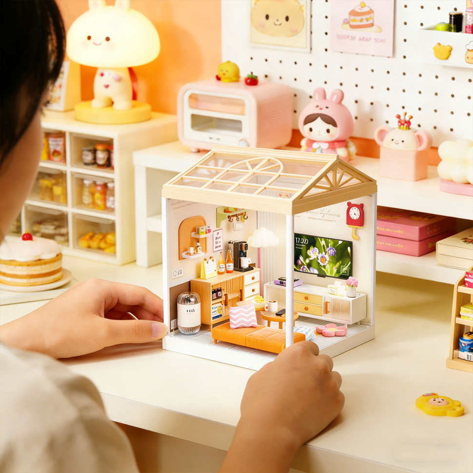 Конструктор-румбокс Вітальня Mini House 8006-MH серії 