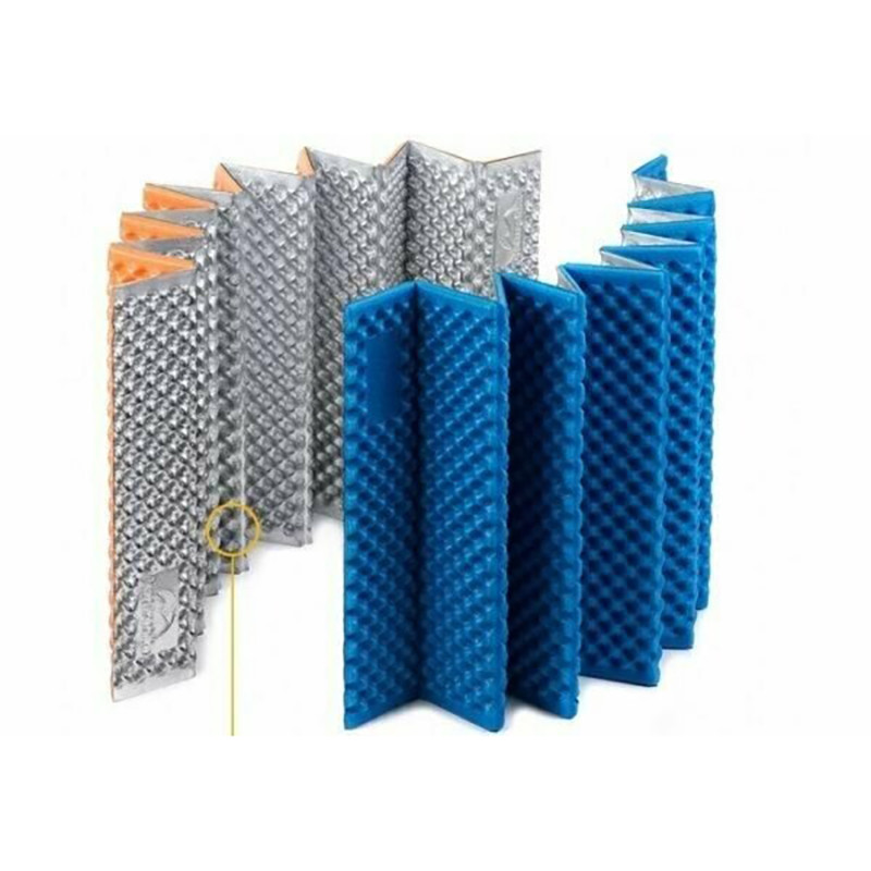 Килимок складний IXPE NH19QD008 Naturehike 6827595738108, алюмінієва плівка, 18 мм, блакитний
