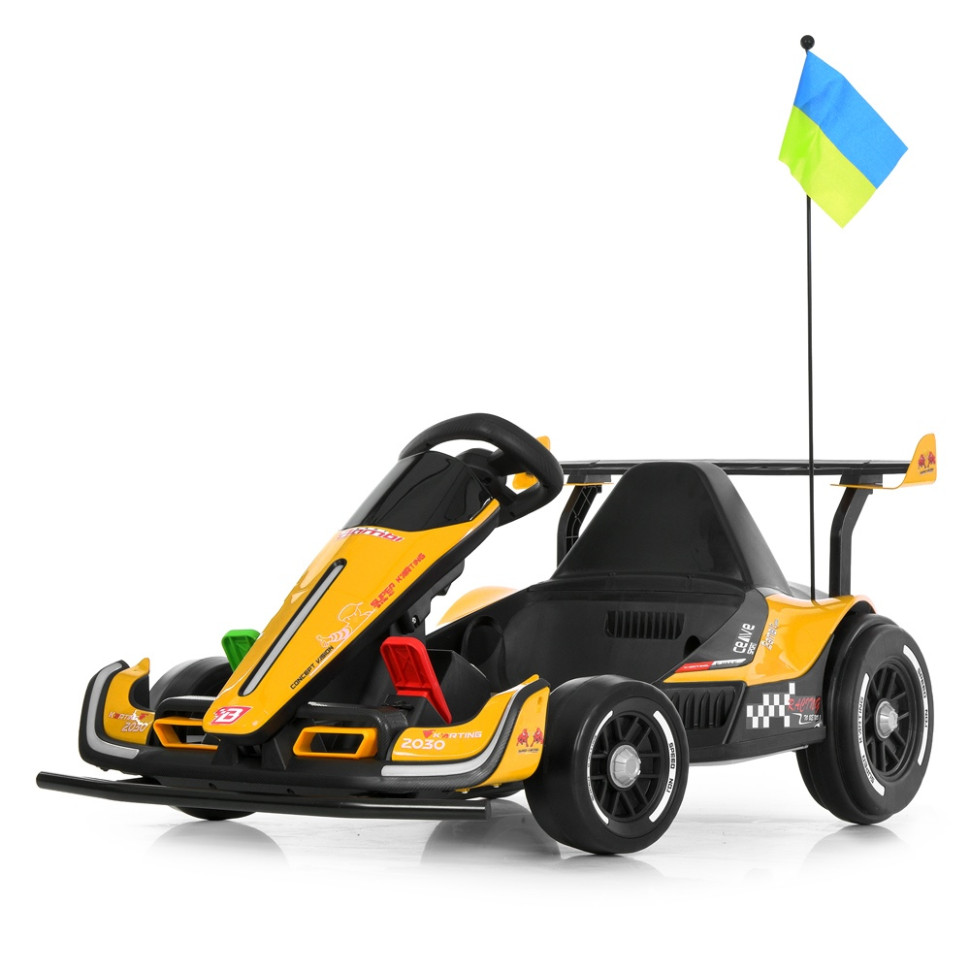 Детский электромобиль Электрокарт Bambi Kart M 6322EBLR-6 до 50 кг