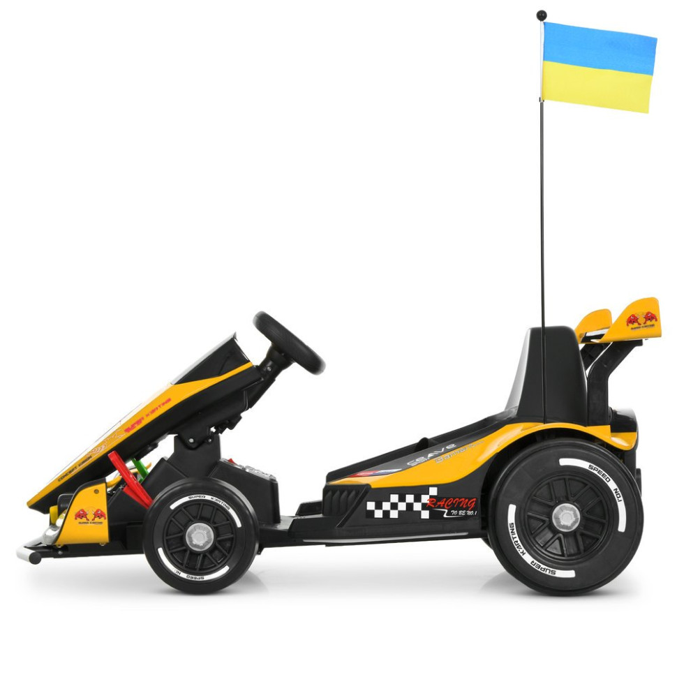 Детский электромобиль Электрокарт Bambi Kart M 6322EBLR-6 до 50 кг