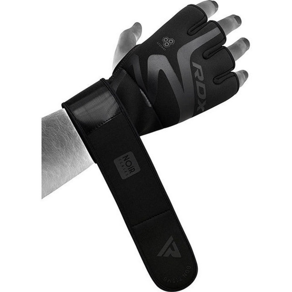 Рукавиці неопренові T15 Noir Inner Matte RDX Inc Limited GGN-T15MB-S, Black, S